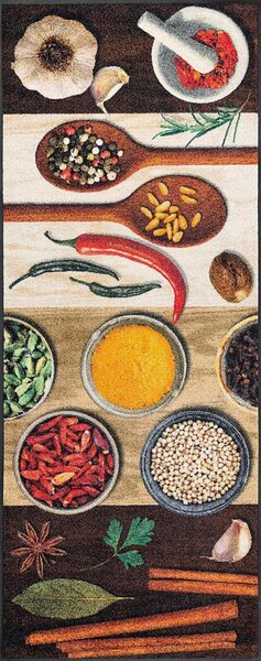 KUHINJSKI TEKAČ Hot Spices 75/190 cm potiskano večbarvno