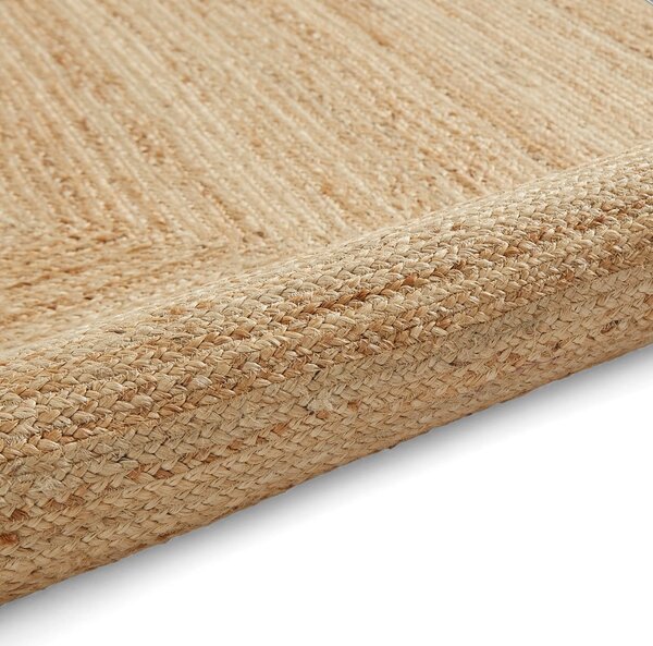 Preproga iz jute v črni in naravni barvi 120x170 cm Savannah Jute – Think Rugs