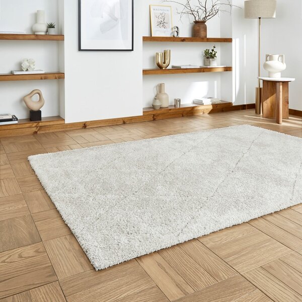 Svetlo siva preproga 120x170 cm Ideal Shaggy – Think Rugs