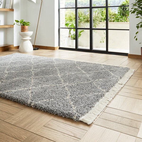 Siv tekač 60x230 cm Boho – Think Rugs