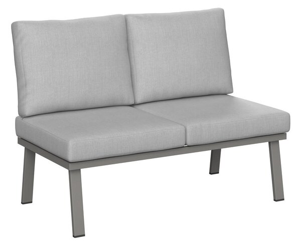JEDILNA LOUNGE GARNITURA tkanina aluminij