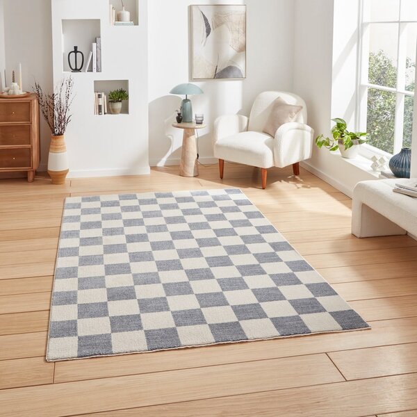 Modra preproga 80x150 cm Baltimore – Think Rugs