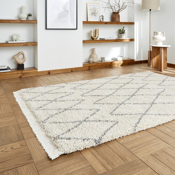 Kremno bela preproga 120x170 cm Boho – Think Rugs