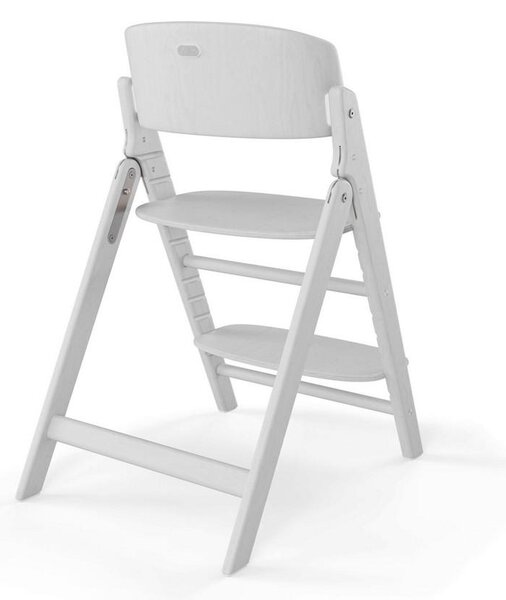STOLČEK ZA HRANJENJE Click & Fold 69,9-77,5/47/80,8-90,6 cm bela