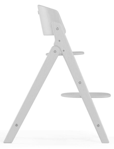STOLČEK ZA HRANJENJE Click & Fold 69,9-77,5/47/80,8-90,6 cm bela