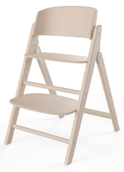 STOLČEK ZA HRANJENJE Click & Fold 69,9-77,5/47/80,8-90,6 cm naravne barve