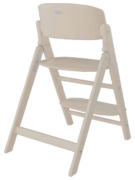 STOLČEK ZA HRANJENJE Click & Fold 62,6/47,3/81,5 cm naravne barve