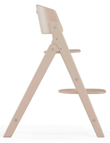 STOLČEK ZA HRANJENJE Click & Fold 69,9-77,5/47/80,8-90,6 cm naravne barve