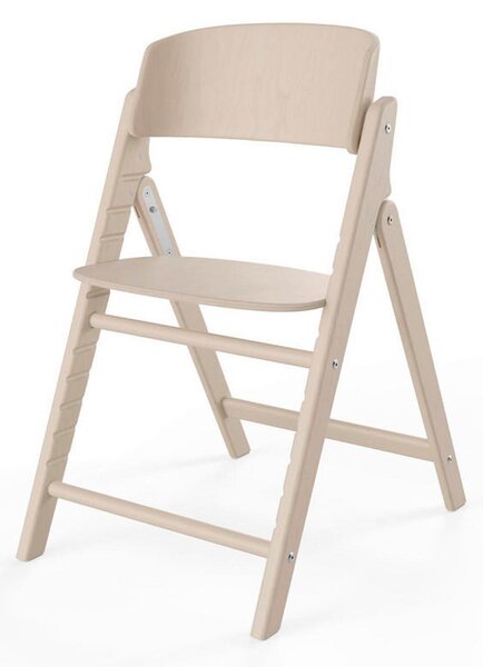 STOLČEK ZA HRANJENJE Click & Fold 69,9-77,5/47/80,8-90,6 cm naravne barve