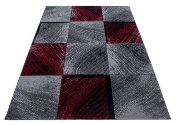TKANA PREPROGA Plus 140/200 cm tkano rdeča
