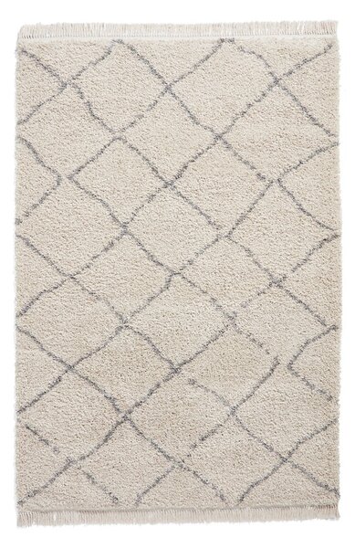 Kremno bel tekač 60x230 cm Boho – Think Rugs