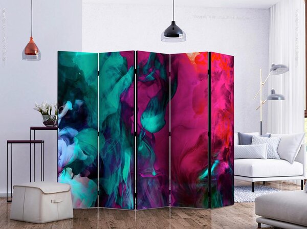 Artgeist Paravan Color Madness I, 5-Delni, Dvostranski