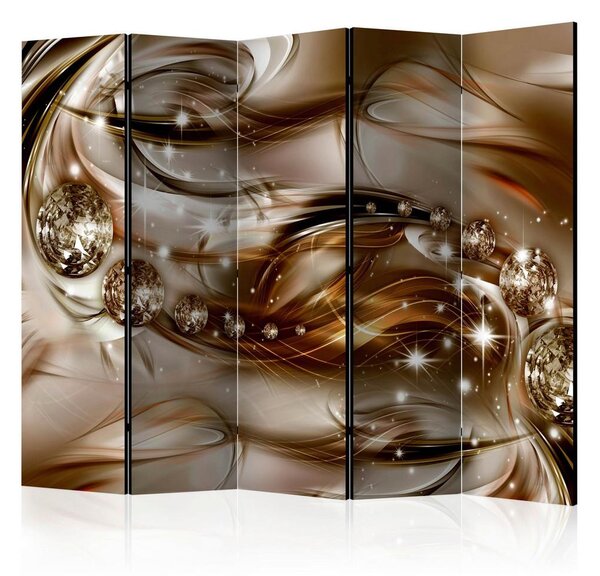 Artgeist Paravan Chocolate Tide I, 5-Delni, Dvostranski