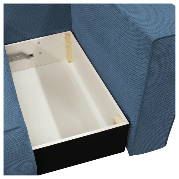 TROSED, modra tekstil