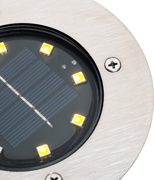 Moderna talna svetilka iz jekla, vključno z LED IP65 Solar - Terry