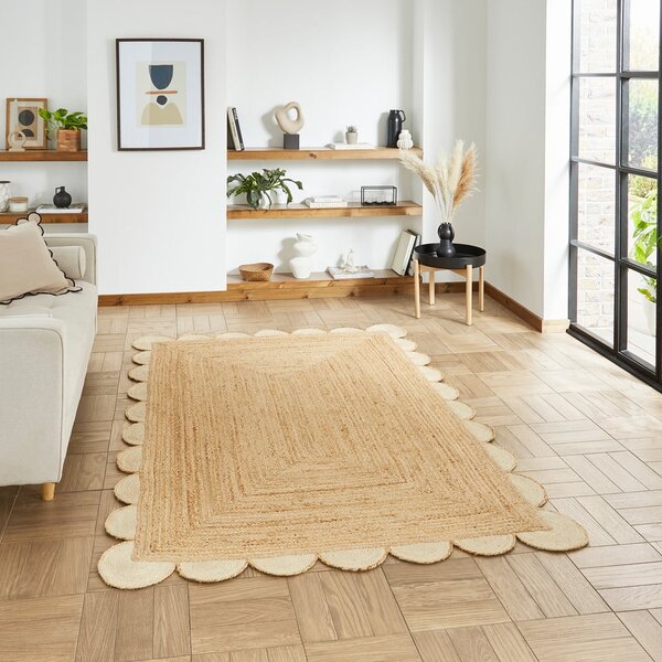 Preproga iz jute v naravni barvi 120x170 cm Savannah Jute – Think Rugs