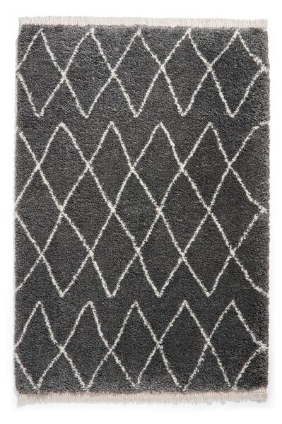 Temno siva preproga 80x150 cm Boho – Think Rugs