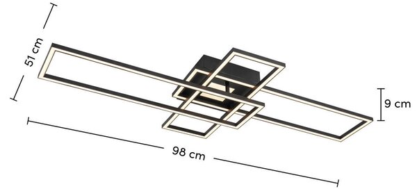 STROPNA LED-SVETILKA 50 W 7000 lm 3000-6500 K 220-240 V