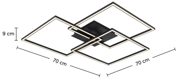 STROPNA LED-SVETILKA 40 W 4700 lm 3000-6500 K 220-240 V