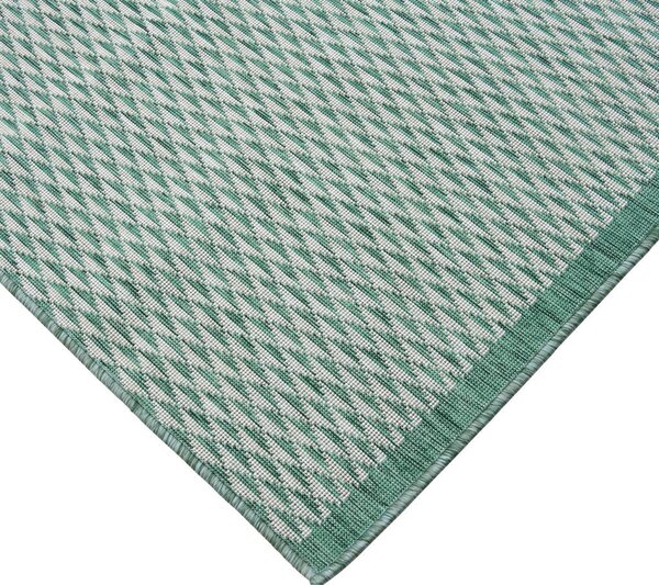 PREPROGA ZA ZUNANJO UPORABO 160/230 cm tkano zelena