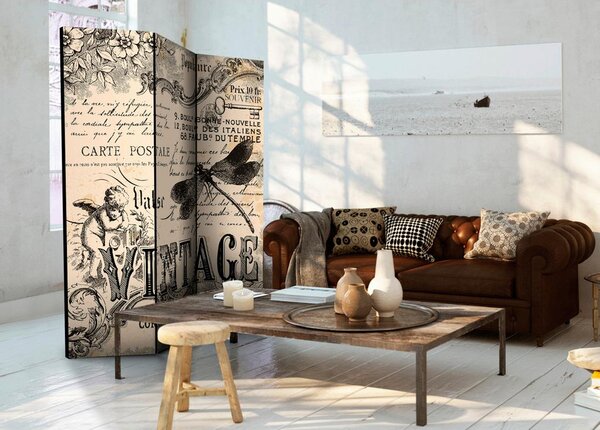Artgeist Paravan Vintage I, 3-Delni, Dvostranski