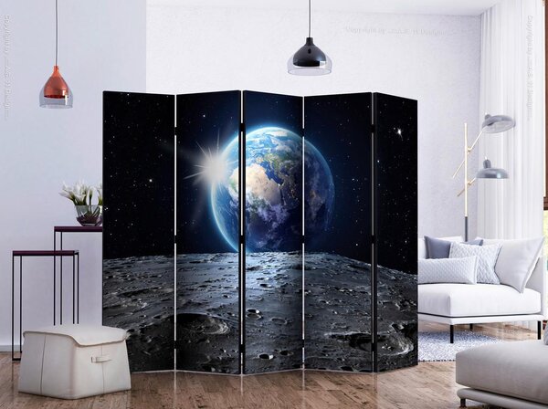 Artgeist Paravan View Of The Earth I, 5-Delni, Dvostranski