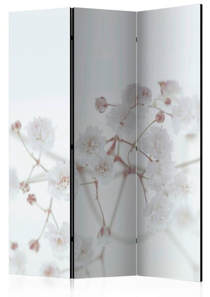 Artgeist Paravan White Flower, 3-Delni, Enostranski