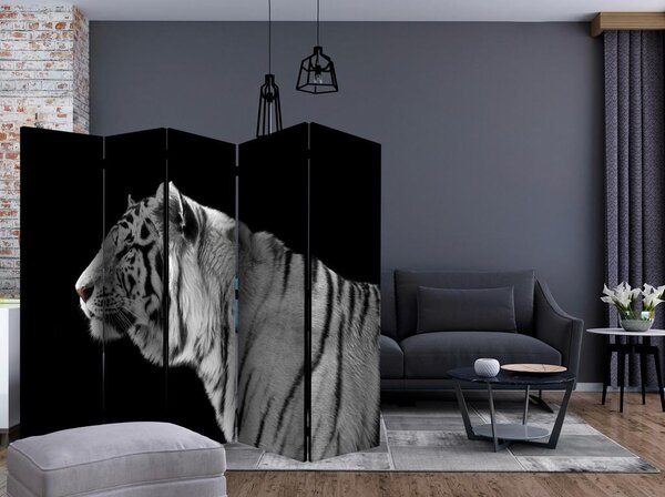 Artgeist Paravan White Tiger I, 5-Delni, Dvostranski