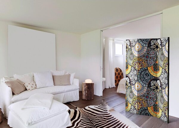 Artgeist Paravan Painted Exoticism, 3-Delni, Dvostranski