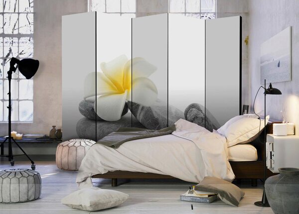Artgeist Paravan White Lotus I, 5-Delni, Dvostranski