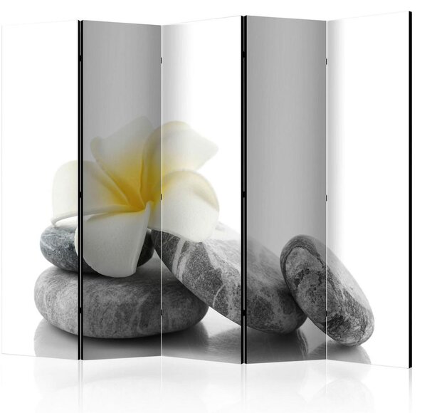 Artgeist Paravan White Lotus I, 5-Delni, Dvostranski