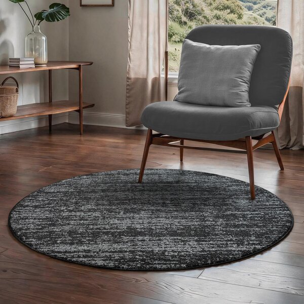 TKANA PREPROGA Oslo 120 cm tkano črna