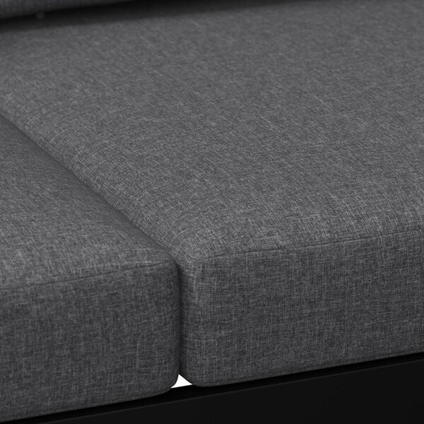 LOUNGE ZOFA akacija masivno aluminij