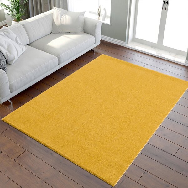 TKANA PREPROGA Uni 80/150 cm tkano rumena