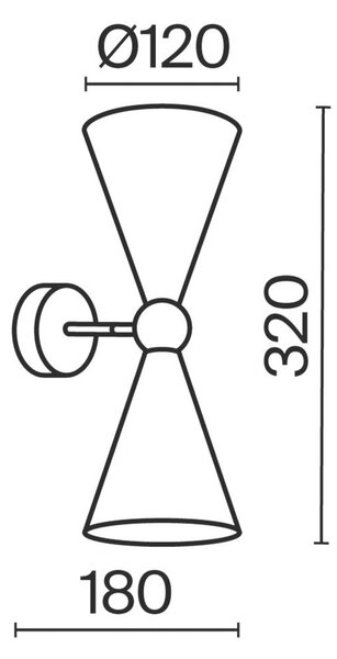 STENSKA SVETILKA 40 W 230 V