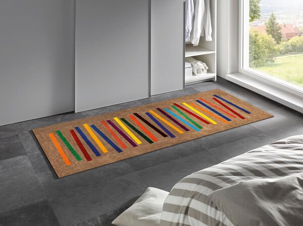 KUHINJSKI TEKAČ Mixed Stripes 80/200 cm potiskano večbarvno