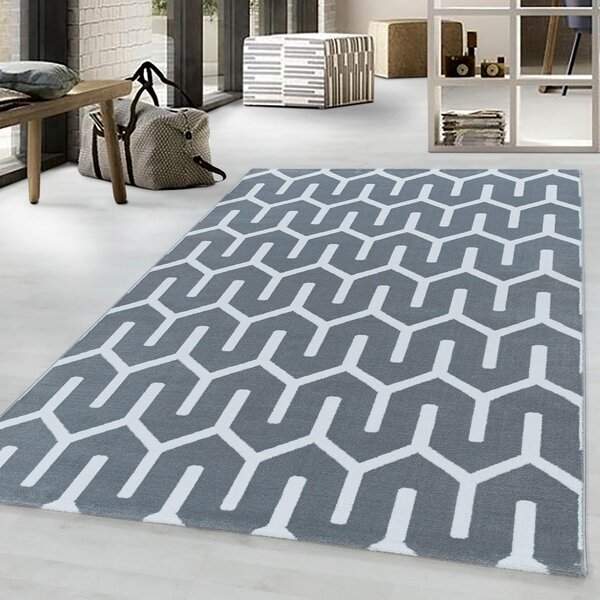 TKANA PREPROGA Costa 3524 Grey 140/200 cm tkano siva