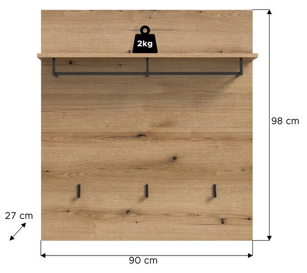 GARDEROBNI PANEL