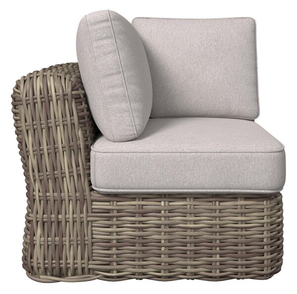 LOUNGE GARNITURA tkanina akacija aluminij