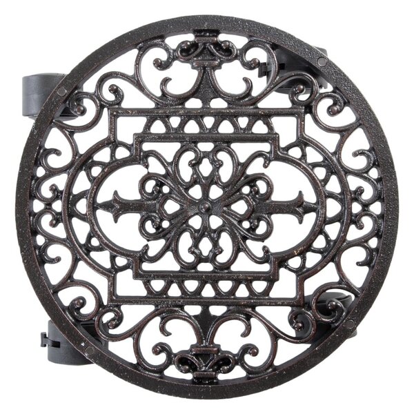 Kovinski mobilni podstavek za cvetlične lonce ø 29 cm Ornament – Esschert Design