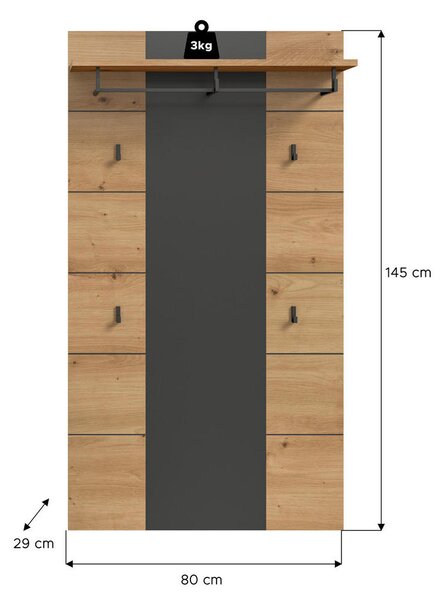 GARDEROBNI PANEL