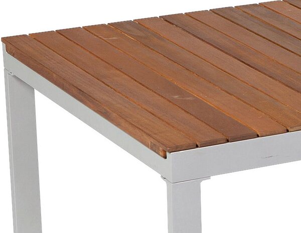 VRTNA GARNITURA Naxos aluminij siva, srebrne barve, barve akacije siva, srebrne barve, barve akacije