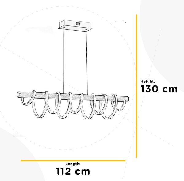 VISEČA LED-SVETILKA 4500 K