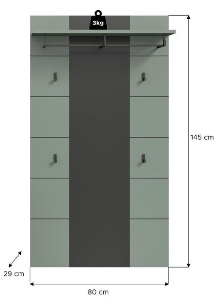 GARDEROBNI PANEL