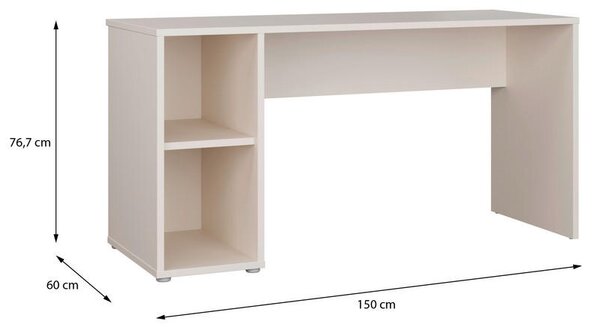 PISALNA MIZA leseni material peščene barve