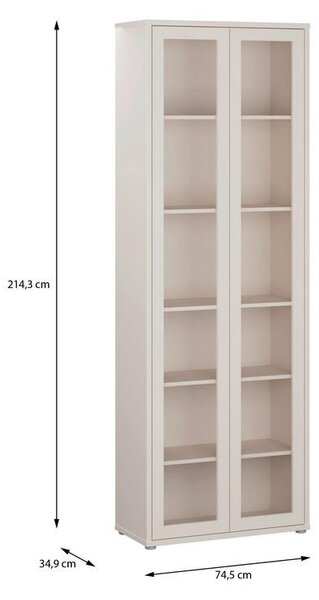 VITRINA, peščene barve