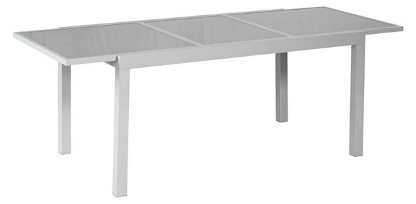 VRTNA GARNITURA Taviano aluminij rjava, srebrne barve rjava, srebrne barve