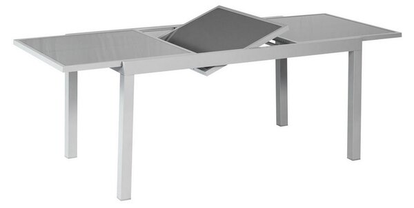 VRTNA GARNITURA Taviano aluminij rjava, srebrne barve rjava, srebrne barve