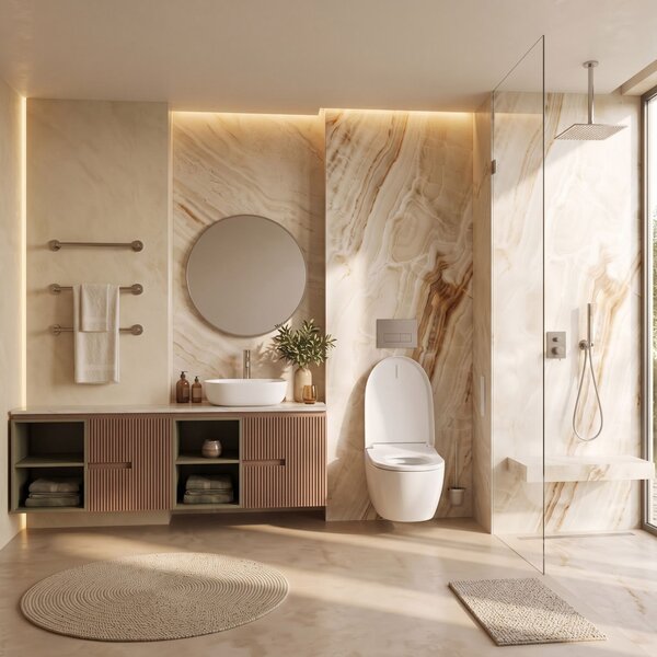 Viseča WC školjka REA Carlo Smart Comfort Tornado