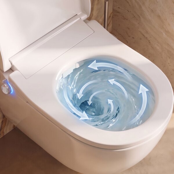 Viseča WC školjka REA Carlo Smart Comfort Tornado